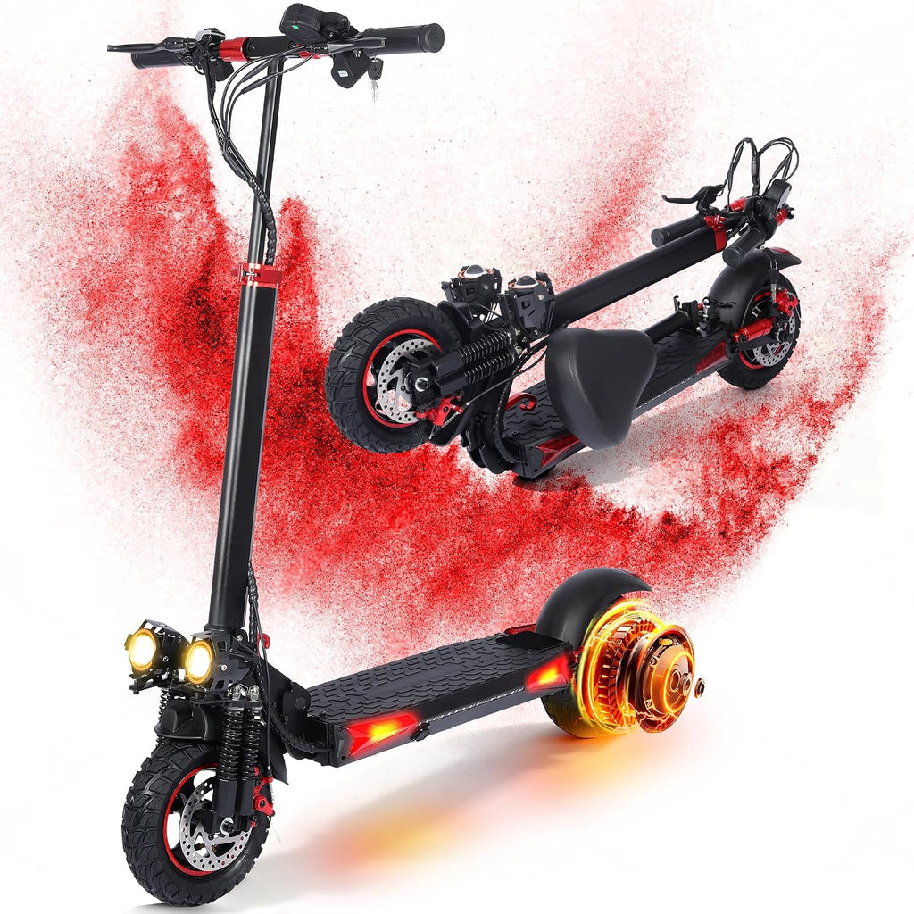 DOF 1600W/1200W Motor Electric Scooter for Adults, Dual Disc Brakes & Suspension, 48V 21Ah/18Ah Long Range Battery, Up to 31 MPH, 37+ Miles, 11" Off-Road Tires, E-Scooter Foldable Commuter Dirt - image 11